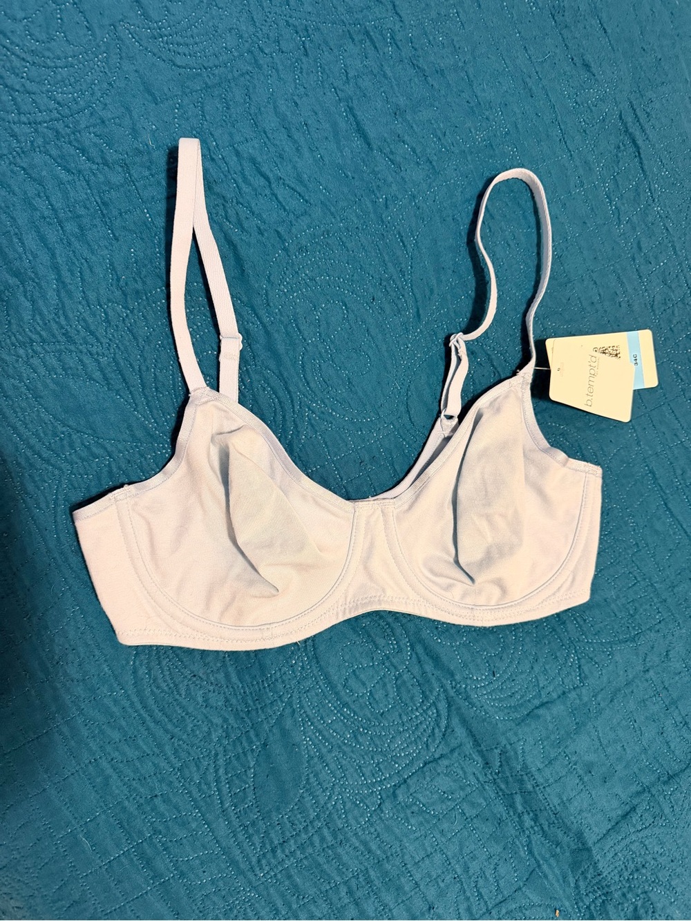 Everyday Comfort Light light blue unlined Bra